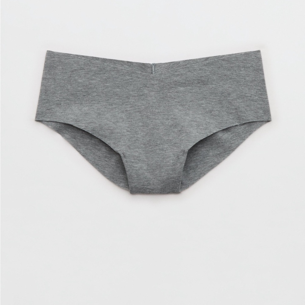 5 Set Aerie AE Superchill No Show Cotton Cheeky Underwear M Undies Heather Gray